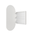 Mirrors Thermogroup Pill-Shaped Mirror Cabinet Colour: White Place & Palette