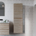 Lincoln Mirror Tallboy Wall Hung-Vanities-Timberline-W 450mm-place-and-palette