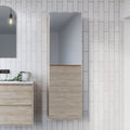 Lincoln Mirror Tallboy Wall Hung-Vanities-Timberline-W 450mm-place-and-palette