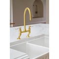 Tapware Turner Hastings Ludlow Double or Bridge Mixer Tap Colour: Chrome Style: Double Sink Place & Palette