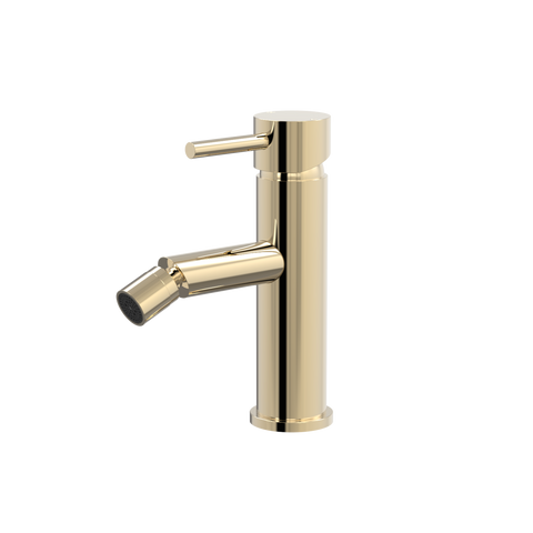 Tapware ParTaps Lugano Bidet Mixer Colour: Brass Gold Place & Palette