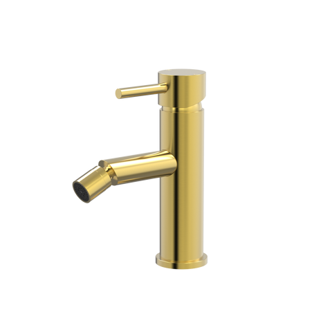 Tapware ParTaps Lugano Bidet Mixer Colour: Brushed Gold Place & Palette