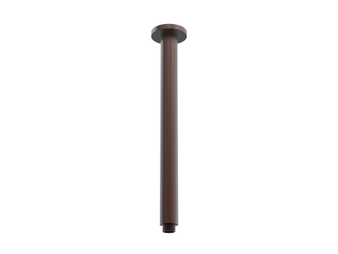 Showers ParTaps Lugano Ceiling Fixed Dropper Colour: Antique Copper Size: 300mm Place & Palette