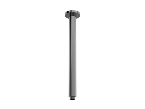 Showers ParTaps Lugano Ceiling Fixed Dropper Colour: Black Sapphire Size: 300mm Place & Palette