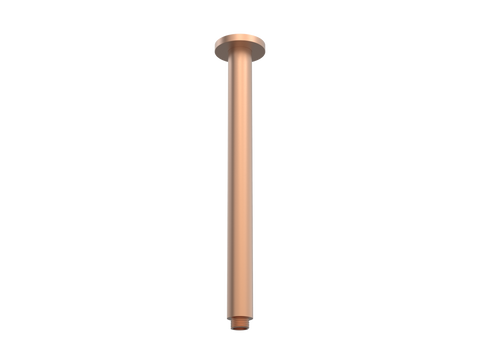 Showers ParTaps Lugano Ceiling Fixed Dropper Colour: Brushed Copper Size: 300mm Place & Palette