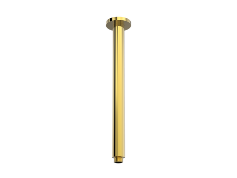 Showers ParTaps Lugano Ceiling Fixed Dropper Colour: Gold Size: 300mm Place & Palette