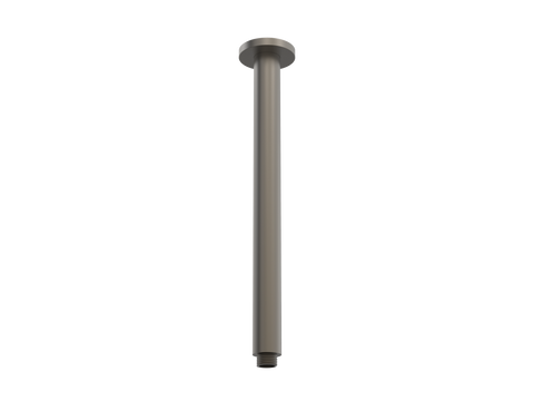 Showers ParTaps Lugano Ceiling Fixed Dropper Colour: Gunmetal Size: 300mm Place & Palette