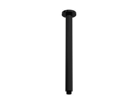 Showers ParTaps Lugano Ceiling Fixed Dropper Colour: Midnight Black Size: 300mm Place & Palette