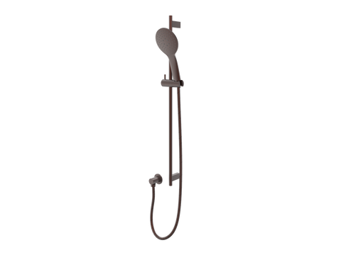 Showers ParTaps Lugano Handshower on Rail Colour: Antique Copper Style: Three Function Place & Palette