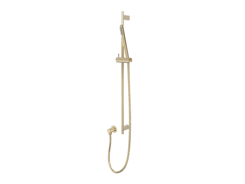 Showers ParTaps Lugano Handshower on Rail Colour: Brass Gold Style: Single Function Place & Palette