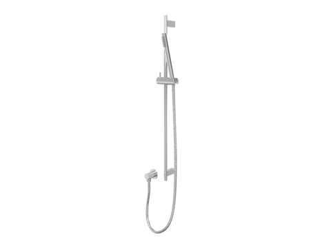 Showers ParTaps Lugano Handshower on Rail Colour: Brushed Chrome Style: Single Function Place & Palette