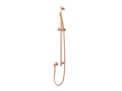 Showers ParTaps Lugano Handshower on Rail Colour: Brushed Copper Style: Single Function Place & Palette