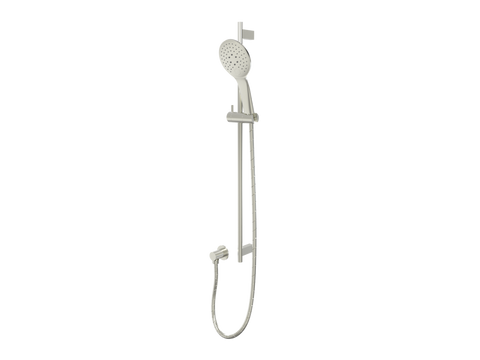 Showers ParTaps Lugano Handshower on Rail Colour: Brushed Nickel Style: Three Function Place & Palette