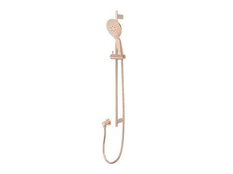 Showers ParTaps Lugano Handshower on Rail Colour: Brushed Rose Gold Style: Three Function Place & Palette