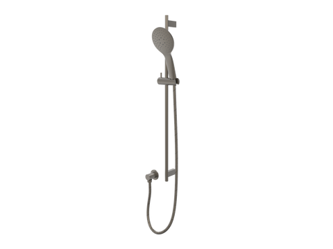 Showers ParTaps Lugano Handshower on Rail Colour: Gunmetal Style: Three Function Place & Palette