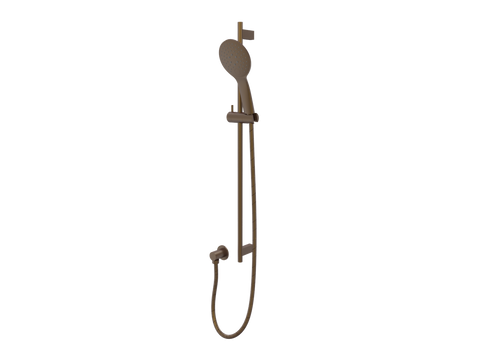 Showers ParTaps Lugano Handshower on Rail Colour: Native Brass Style: Three Function Place & Palette