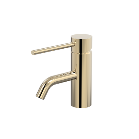 Tapware ParTaps Lugano Hob Basin Mini Mixer Colour: Brass Gold Style: DDA Compliant Place & Palette