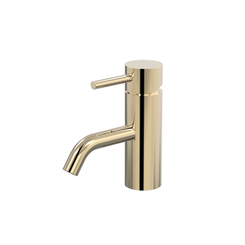 Tapware ParTaps Lugano Hob Basin Mini Mixer Colour: Brass Gold Style: Original Place & Palette