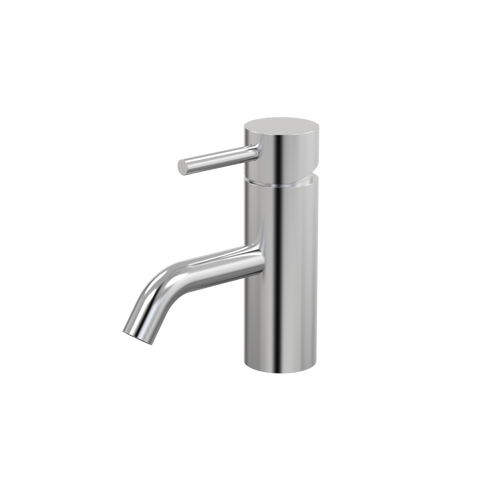 Tapware ParTaps Lugano Hob Basin Mini Mixer Colour: Brushed Chrome Style: Original Place & Palette