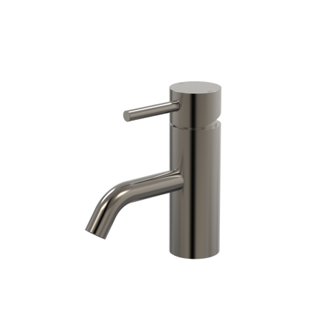 Tapware ParTaps Lugano Hob Basin Mini Mixer Colour: Brushed Gunmetal Style: Original Place & Palette