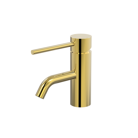 Tapware ParTaps Lugano Hob Basin Mini Mixer Colour: Gold Style: DDA Compliant Place & Palette