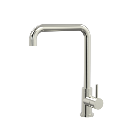 Tapware ParTaps Lugano Sink 90 Degree Mixer Colour: Brushed Nickel Place & Palette