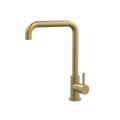 Tapware ParTaps Lugano Sink 90 Degree Mixer Colour: Rumbled Brass Place & Palette