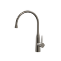 Tapware ParTaps Lugano Sink Gooseneck Mixer Colour: Brushed Gunmetal Style: Dome Place & Palette