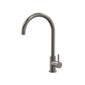 Tapware ParTaps Lugano Sink Gooseneck Mixer Colour: Brushed Gunmetal Style: Original Place & Palette