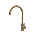 Tapware ParTaps Lugano Sink Gooseneck Mixer Colour: Burnished Style: Original Place & Palette