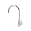 Tapware ParTaps Lugano Sink Gooseneck Mixer Colour: Chrome Style: Original Place & Palette