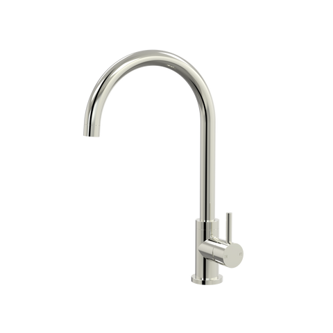 Tapware ParTaps Lugano Sink Gooseneck Mixer Colour: Luminick Style: Original Place & Palette