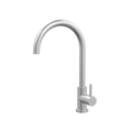 Tapware ParTaps Lugano Sink Gooseneck Mixer Colour: Satin Pearl Style: Original Place & Palette