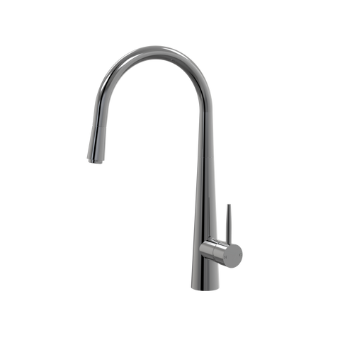 Tapware ParTaps Lugano Sink Straight Mixer Pull-Out Colour: Black Sapphire Style: Original Place & Palette