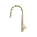 Tapware ParTaps Lugano Sink Straight Mixer Pull-Out Colour: Brushed Brass Gold Style: Original Place & Palette