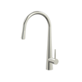 Tapware ParTaps Lugano Sink Straight Mixer Pull-Out Colour: Brushed Nickel Style: Original Place & Palette