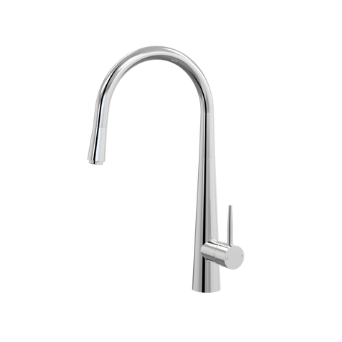 Tapware ParTaps Lugano Sink Straight Mixer Pull-Out Colour: Chrome Style: Original Place & Palette