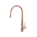 Tapware ParTaps Lugano Sink Straight Mixer Pull-Out Colour: Copper Style: Original Place & Palette