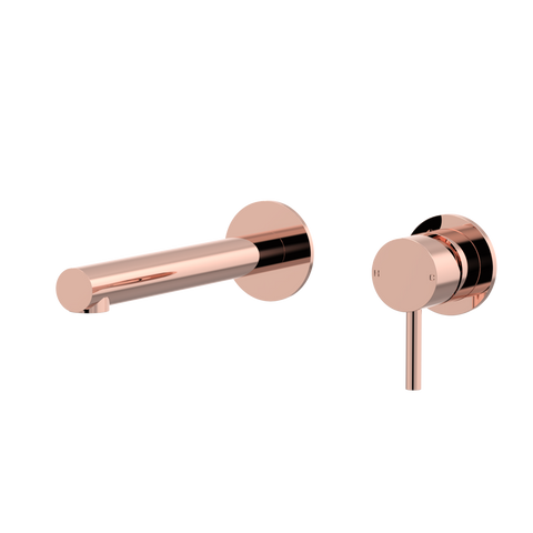 Tapware ParTaps Lugano Wall Bath Mixer Set Colour: Copper Size: 160mm Place & Palette