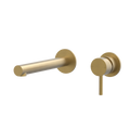 Tapware ParTaps Lugano Wall Bath Mixer Set Colour: Rumbled Brass Size: 160mm Place & Palette