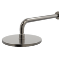 Showers ParTaps Lugano Wall Fixed Arm Colour: Brushed Gunmetal Size: 220mm Rose 350mm reach Place & Palette