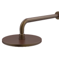 Showers ParTaps Lugano Wall Fixed Arm Colour: Native Brass Size: 220mm Rose 350mm reach Place & Palette