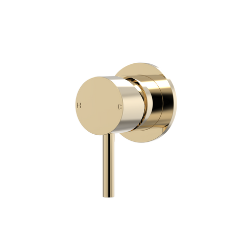 Showers ParTaps Lugano Wall Mixer Shower Colour: Brass Gold Style: Original Place & Palette