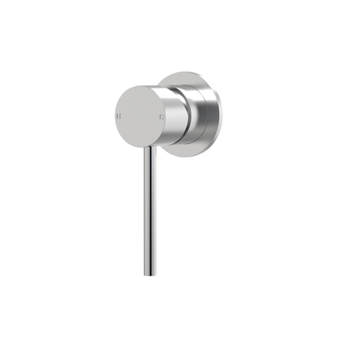 Showers ParTaps Lugano Wall Mixer Shower Colour: Brushed Chrome Style: DDA Compliant Place & Palette