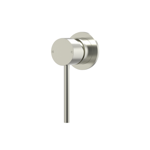 Showers ParTaps Lugano Wall Mixer Shower Colour: Brushed Nickel Style: DDA Compliant Place & Palette