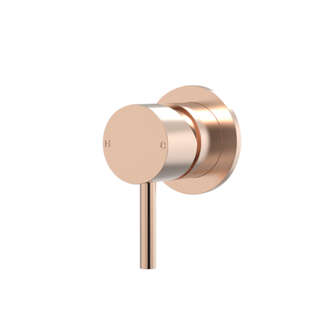 Showers ParTaps Lugano Wall Mixer Shower Colour: Brushed Rose Gold Style: Original Place & Palette