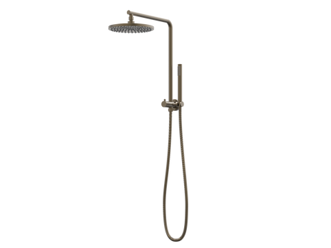 Showers ParTaps Lugano Wall Shower Divertor - High Rise - 90 Degree Colour: Antique Bronze Place & Palette