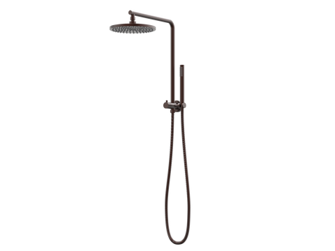 Showers ParTaps Lugano Wall Shower Divertor - High Rise - 90 Degree Colour: Antique Copper Place & Palette