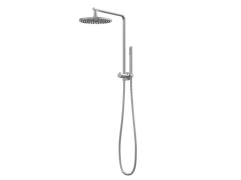 Showers ParTaps Lugano Wall Shower Divertor - High Rise - 90 Degree Colour: Satin Pearl Place & Palette