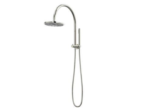 Showers ParTaps Lugano Wall Shower Divertor - High Rise - Gooseneck Colour: Luminick Place & Palette